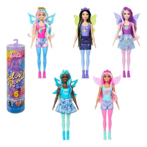 Barbie Color Reveal Advent Calendar, 1 Color Reveal Doll & 3 Pets