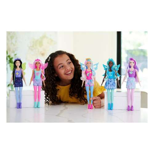 Barbie Color Reveal Doll with 6 Surprises, Rainbow Galaxy Series