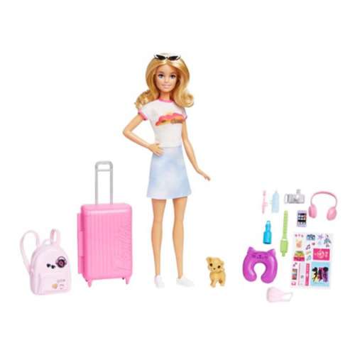 Barbie Malibu Travel Set with Puppy