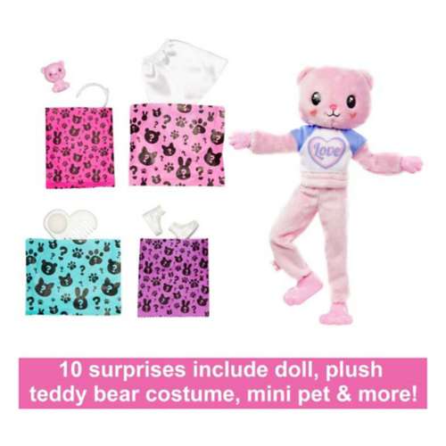 Barbie Teddy Bear Costume Surprise Doll