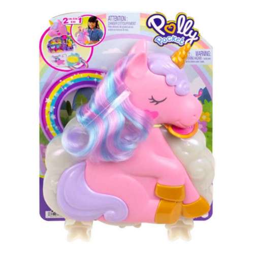 Polly Pocket Rainbow Unicorn Playset