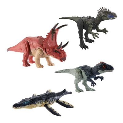 Jurassic World ASSORTED Dinosaur Toys with Roar Sound & Attach Action