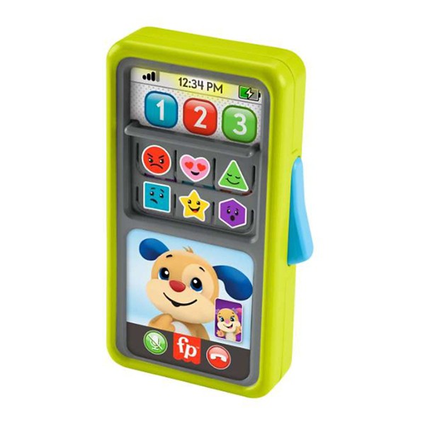 Fisher Price Fisher-Price Laugh & Learn 2-In-1 Slide To Learn Smartphone Musical Toy For Baby & Toddler