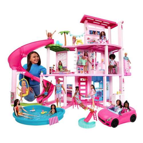 Barbie and Ken Swim School for Kids at Barbie Dreamhouse Pool 