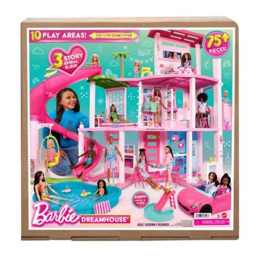 Barbie 2-Story House Close-and-Go Portable Playset 
