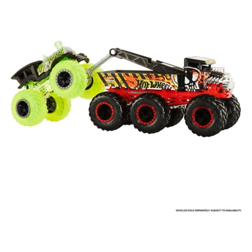Hot Wheels Monster Trucks Big Rigs 164 Scale Die-Cast 6 Wheel Toy Truck (Styles May Vary)