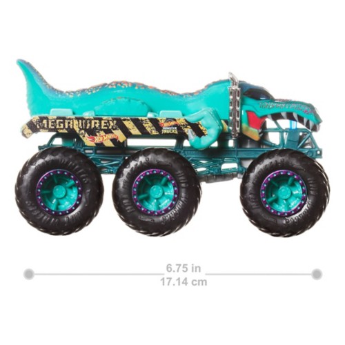 Hot Wheels Monster Trucks Big Rigs 164 Scale Die-Cast 6 Wheel Toy Truck (Styles May Vary)