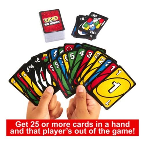 Mattel UNO Show 'Em No Mercy Card Game - Primary Image