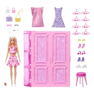 希少⭐︎Barbie Structures & Furniture Barbie Dream Closet Playset and Accessories | SCHEELS.com