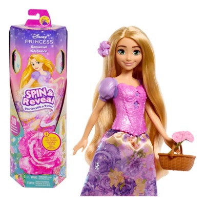 Barbie Princess Spin & Reveal Rapunzel Fashion Doll