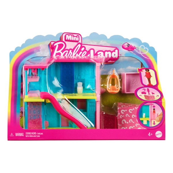 Barbie Mini Barbieland Doll House Playsets With 1.5-Inch Doll