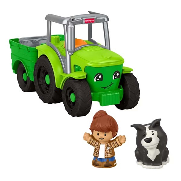 Fisher Price Little People Push & Play Tractor Musical Toy