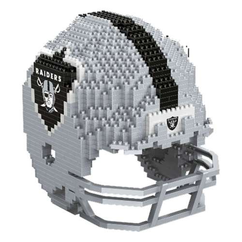 Forever Collectibles Las Vegas Raiders Replica BRXLZ Mini Helmet