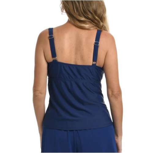 Women's Maxine Over the Shoulder Shirred Swim Tankini
