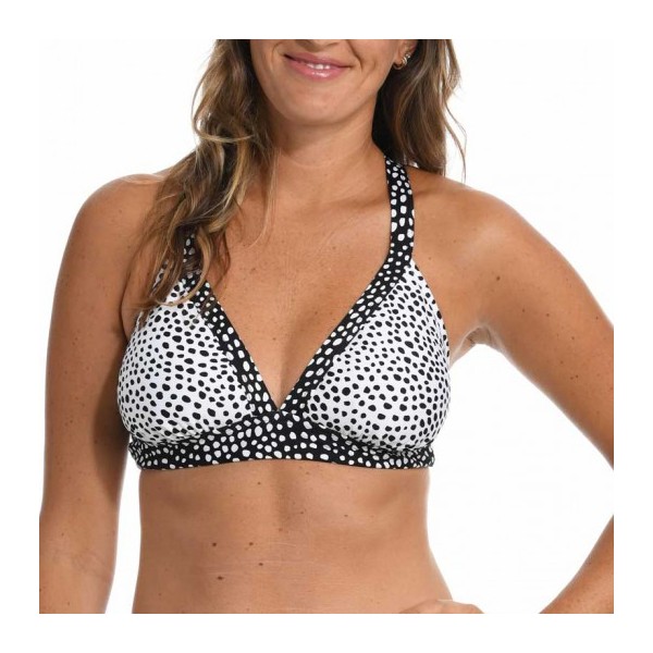 Women's 24th & Ocean Vaca Spot Bikini Top product image