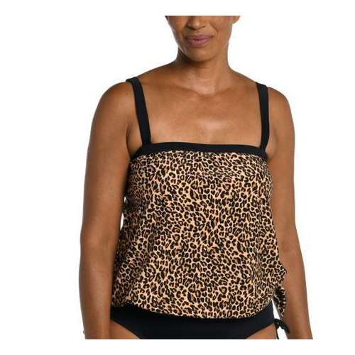 Womens Maxine Blouson Tankini Swimsuit