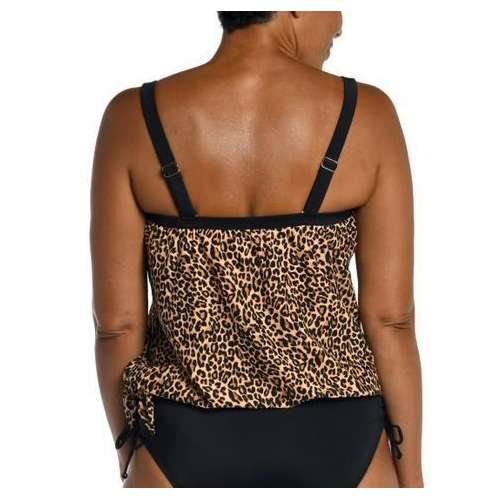 Womens Maxine Blouson Tankini Swimsuit