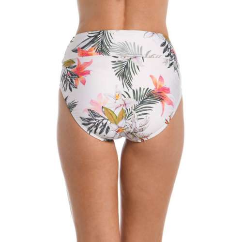 Women's 24th & Ocean High Waist Pattern Swim Bottoms