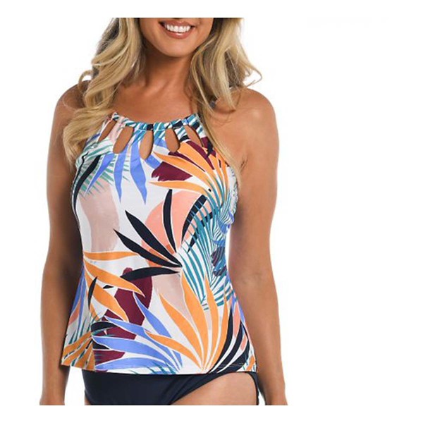 Women's 24th & Ocean To The Tropics Cutout Tankini product image