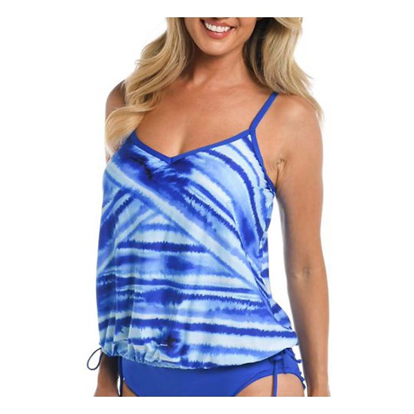 Women's 24th & Ocean Caribbean V-Neck Tankini product image