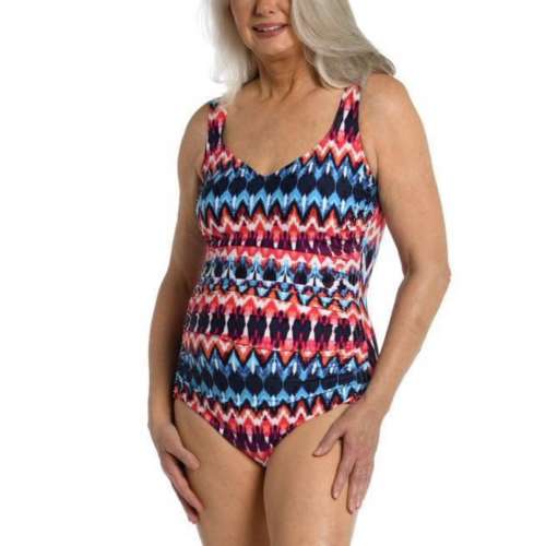 Women's Maxine Side Shirred Leg One Piece Swimsuit