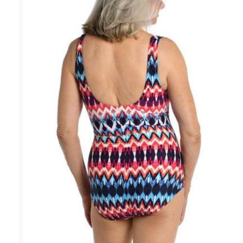 Women's Maxine Side Shirred Leg One Piece Swimsuit