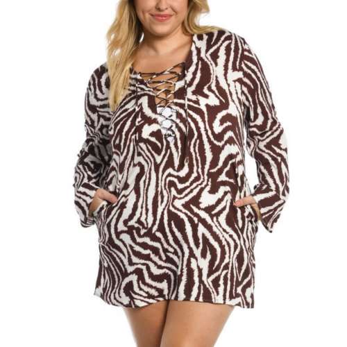 La blanca plus store size cover up