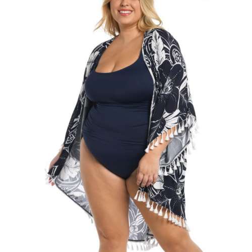 Women's La Blanca Illusion Dress Swim Cover Up