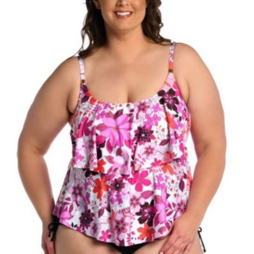 Women s 24th Ocean Plus Tiered Swim Tankini SCHEELS