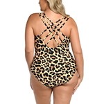 Women's La Blanca Plus Size Cross-Back One Piece Swimsuit - Thumbnail 2 of 2