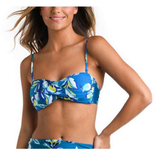 Running Wild Twist Bandeau Bikini Bra Top - FINAL SALE