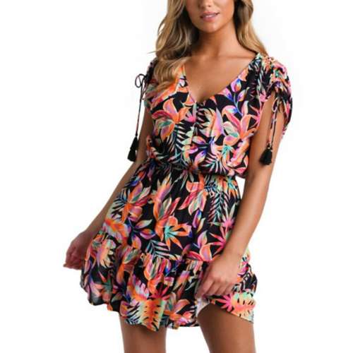 Women's La Blanca V-Neck Dress Swim Cover Up