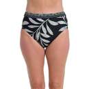 Women's 24th & Ocean Mosaic Leaf High Waist Swim Bottoms