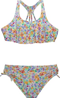 Girls' Hobie Flounce Ditzy Daisy Swim Bikini Set