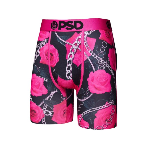 Men's PSD Neon Pink Rose Boxer Briefs product image