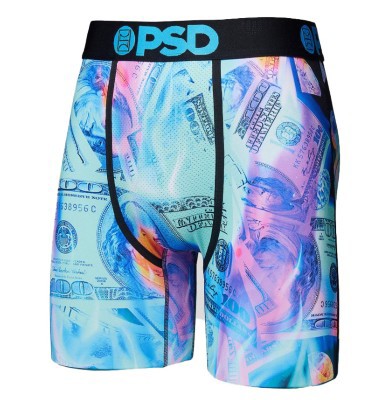 PSD Underwear Men's Stretch Elastic Wide Band Boxer Brief Underwear Bottom  - Pot, Marijuana | Breathable, 7 inch Inseam | : : Clothing, Shoes