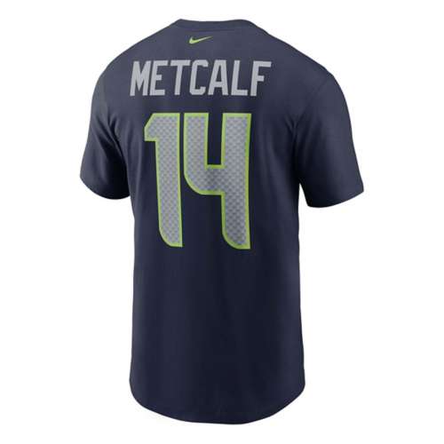 Seattle Seahawks Dk Metcalf #14 Nfl American Football Team Black