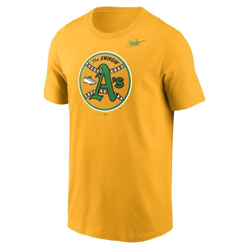New Era Oakland Athletics City Graphics T-Shirt Forest Green