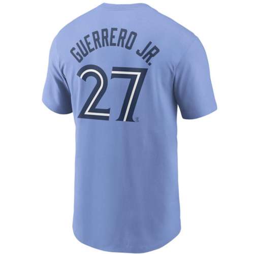 Nike Toronto Blue Jays Vladimir Guerrero Jr. #27 Name & Number T-Shirt