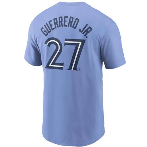 vladimir guerrero jr. #27 t-shirt - blue (child)