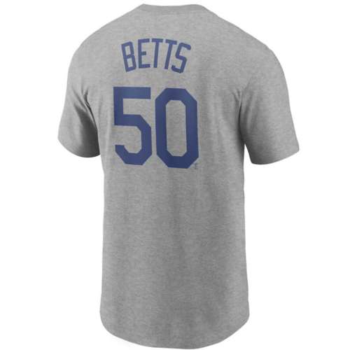 Nike Los Angeles Dodgers Mookie Betts #50 Name & Number T-Shirt