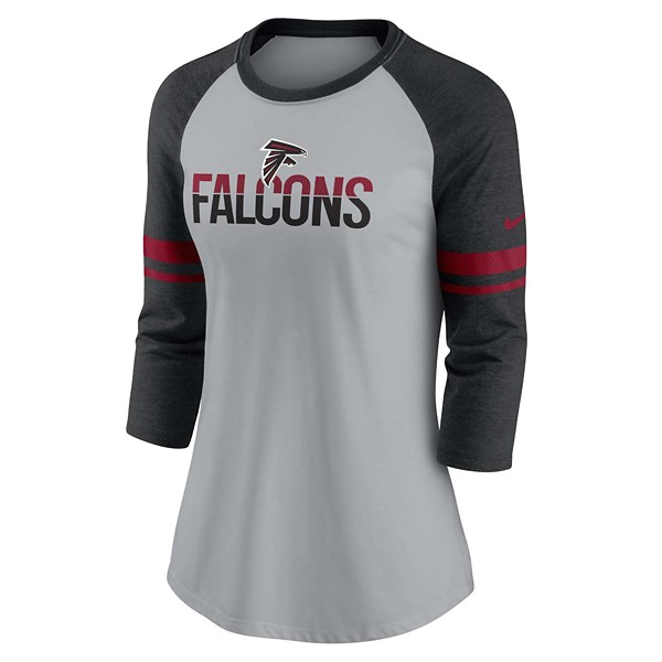 Nike Women's Atlanta Falcons Raglan Stripe T-Shirt product image