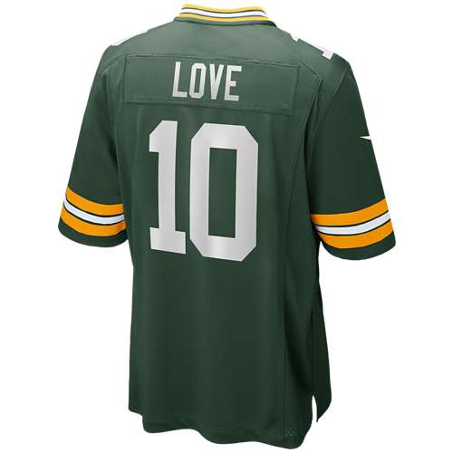 Jordan Love Green Green Bay Packers Autographed Nike Limited Jersey