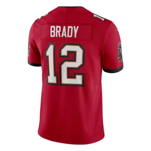 Nike / Youth Tampa Bay Buccaneers Tom Brady #12 Wolf Grey Game Jersey