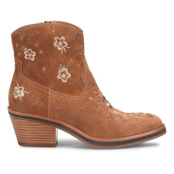 Women’s Sofft Sophie Western Boots 10 Havanah Brown