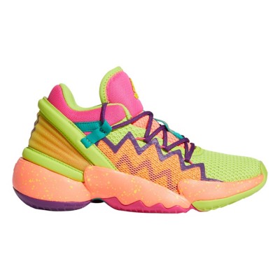 pink boys basketball shoes