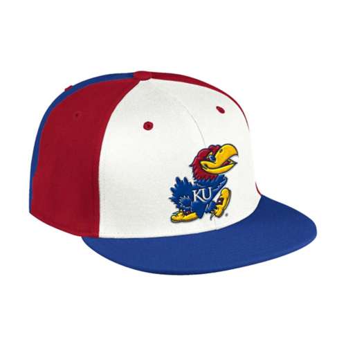 Adidas Kansas KU Jayhawks NCAA Blue Baseball Hat Fitted Small