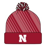 adidas Nebraska Cornhuskers Players Cuff Beanie - Thumbnail 1 of 2
