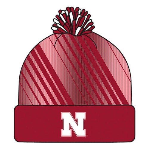 adidas Nebraska Cornhuskers Players Cuff Beanie - Primary Image