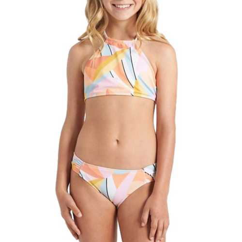 Girls Billabong Warm Day Hi Neck Bikini Set Scheels Com